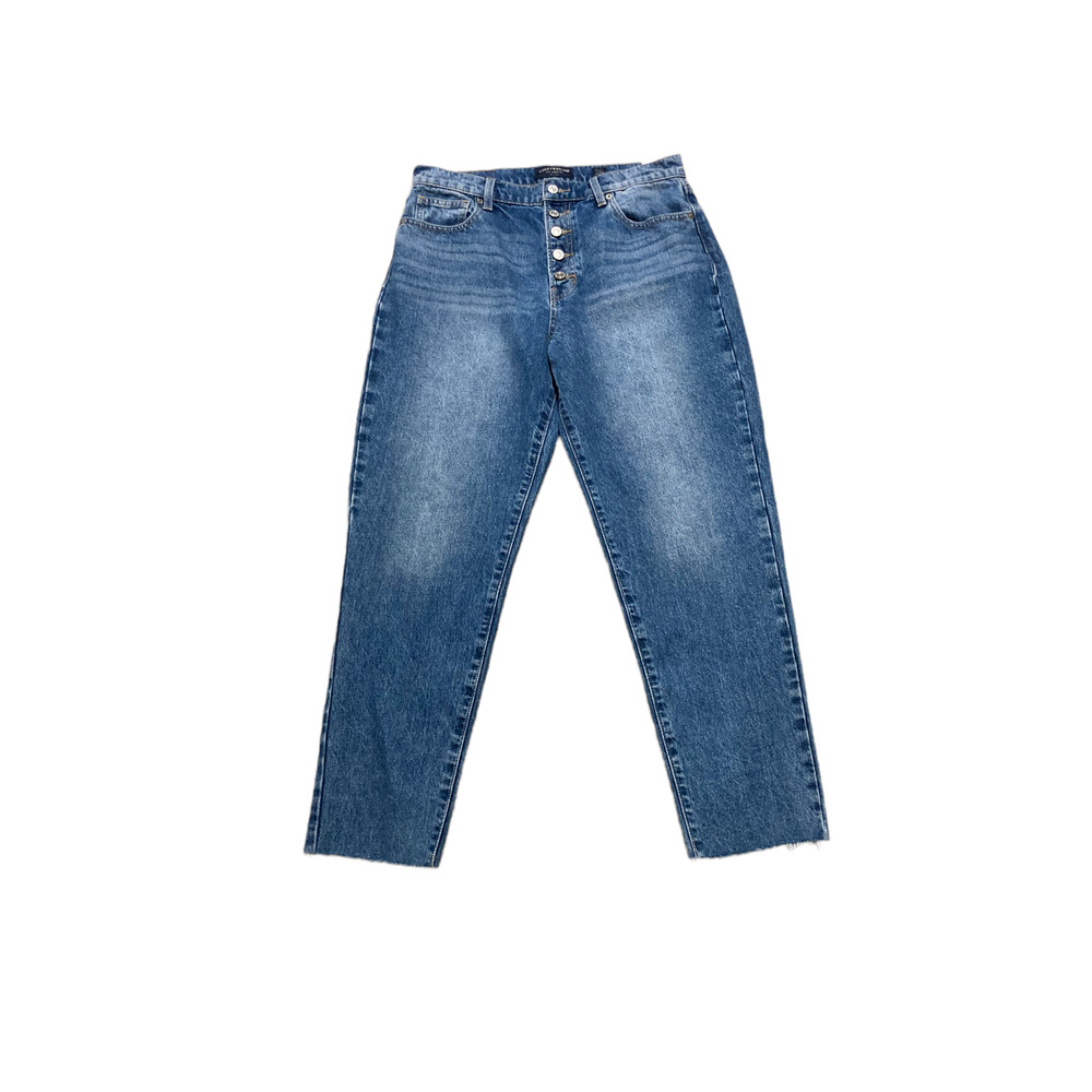 Lucky Brand NEW 10/30 Drew Button Fly High Rise Mom Jeans
